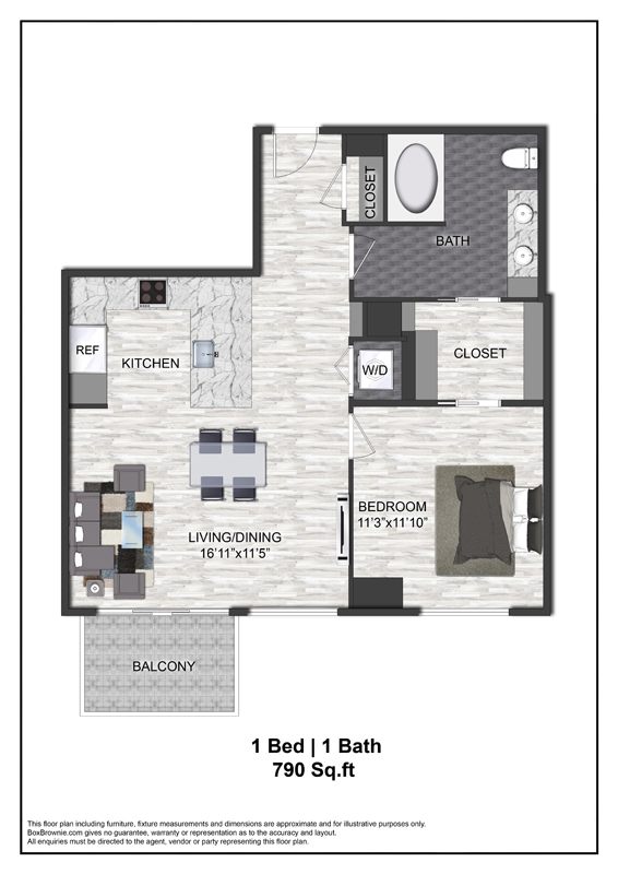 Floor plan layout diagram for A9
